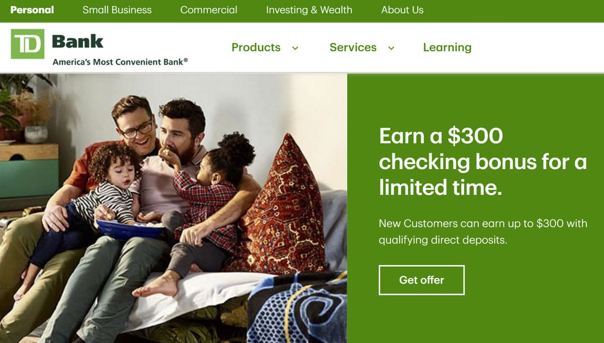 TD Bank Account