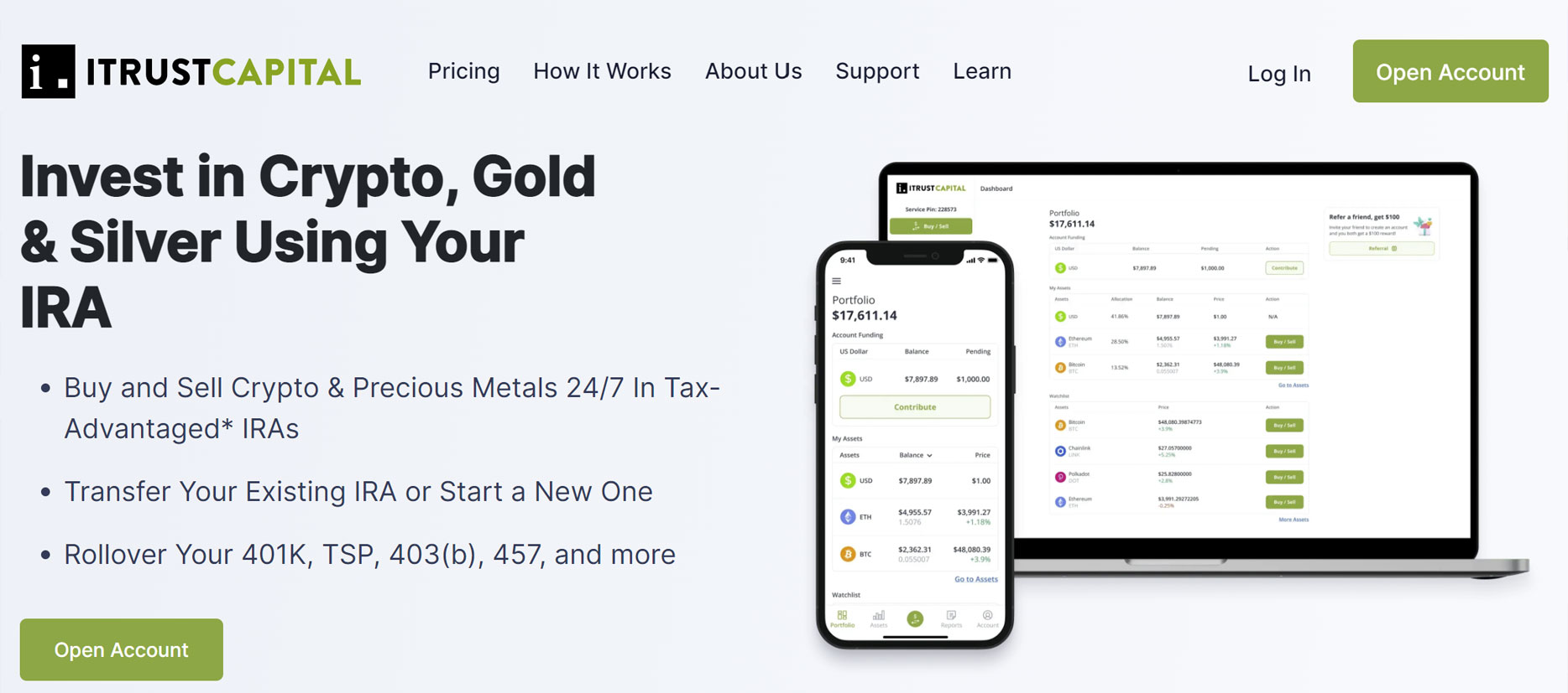 iTrustcapital Platform