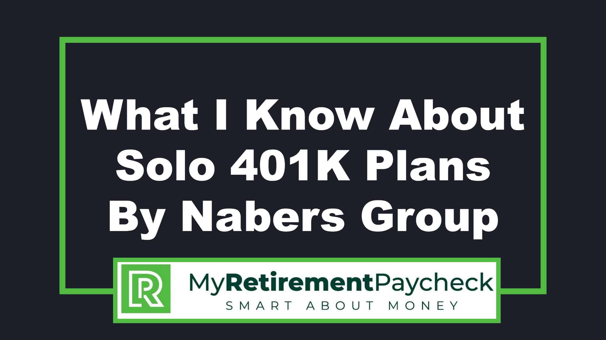 solo401k plans by nabers group
