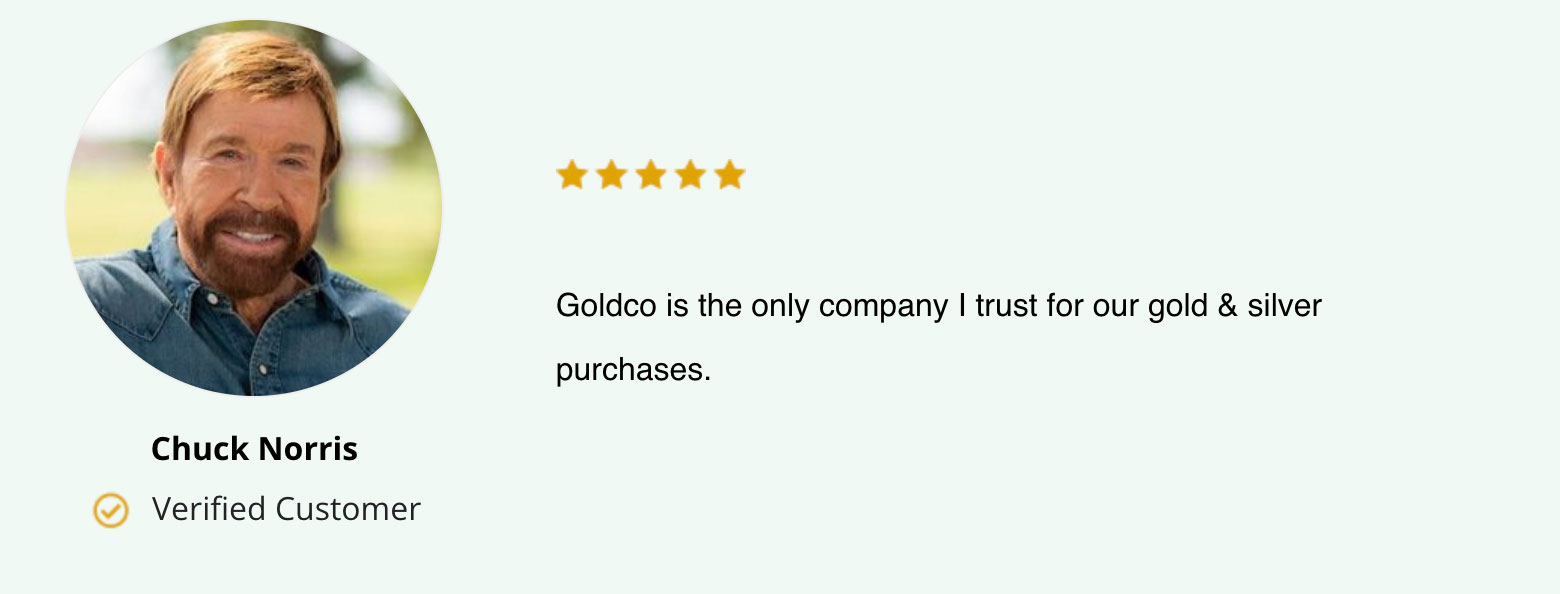 Goldco Chuck Norris